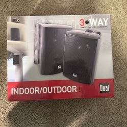 BNIB Dual Outdoor Speakers