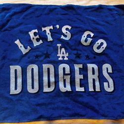 Dodgers Rally Towel Let’s Go Dodgers 