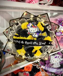Hello Kitty Halloween Flower Bouquet