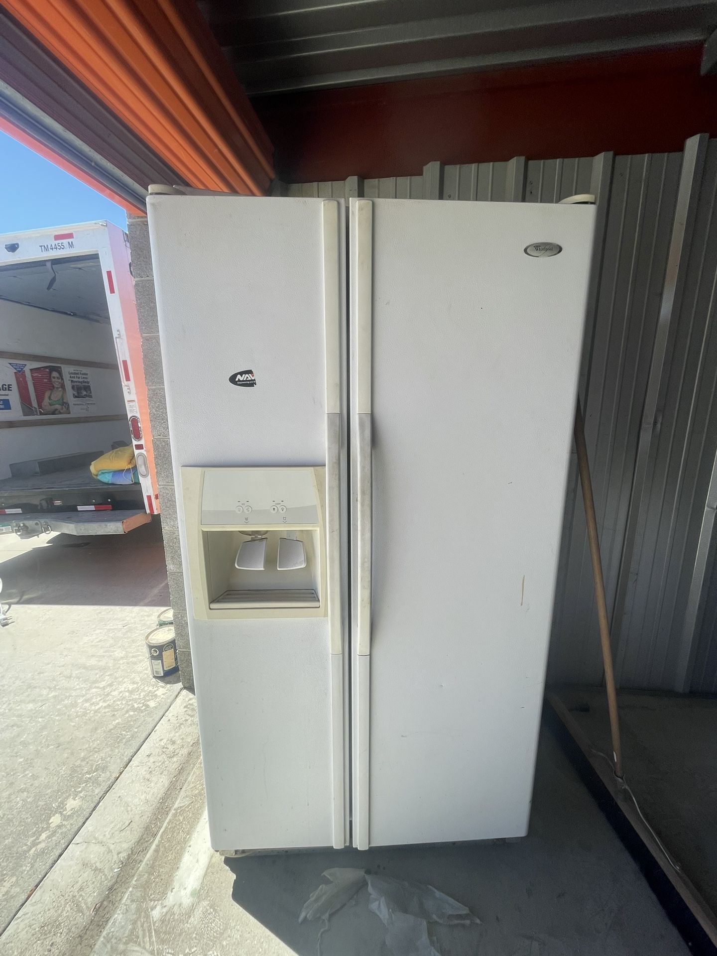 Side By Side Whirlpool Refrigerator