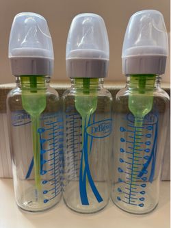 New Dr. Brown glass bottle