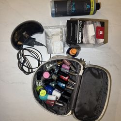 Gel Nail Kit - Red Carpet Nails, UV Light Plus Polishes And More!