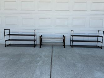 Shoe racks - read description