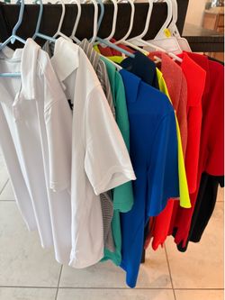 Boys XL Under Armour collared shirts