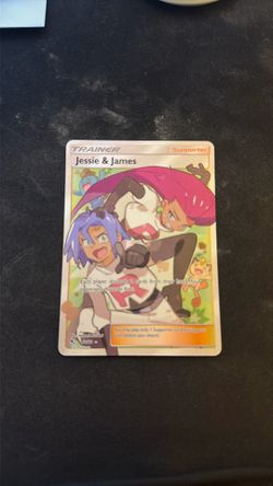 Jessie and James full art trainer hidden fates