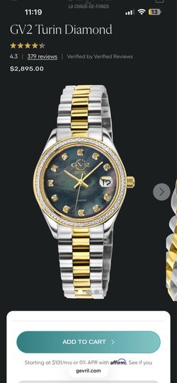 Gv2 watch
