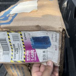 Single Gang Electrical Boxes 