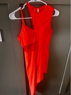 Barely Used Orange contemporary costume