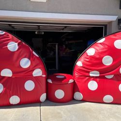 Giant Minnie Bow For Backdrops