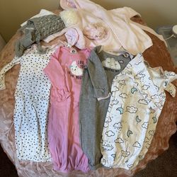 Baby Girl  Clothes 0-6 Months 
