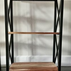 33” H 3 Tier Shelf Console Table