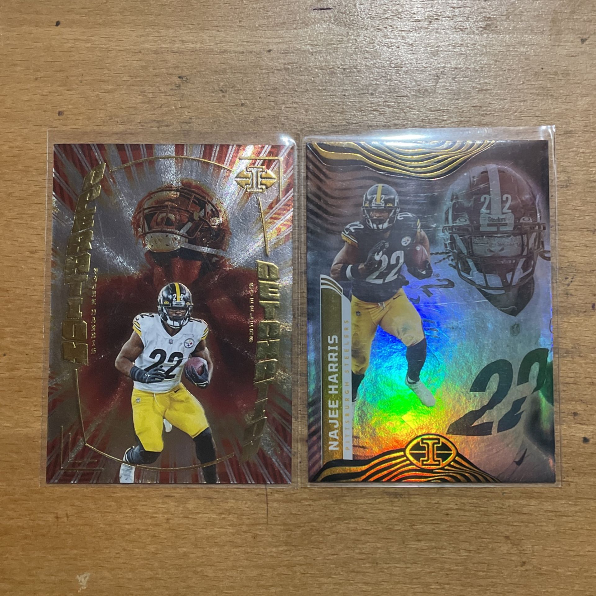 2022 ILLUSION NAJEE HARRIS 2 CARD LOT