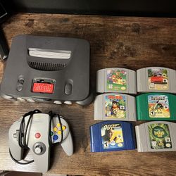 Nintendo 64 Bundle (Super Mario 64, Diddy Kong Racing, 007)