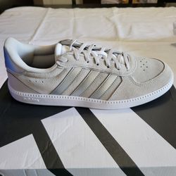 *NEW* Adidas Women's Breaknet Sleek 'Grey Silver Metallic' Shoes Size 9 JQ8267 with Tags and Box