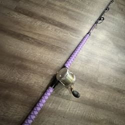 Shimano Talica 20ii Rainshadow 7’6” 50-130 Salt Water Fishing Combo Like New. 