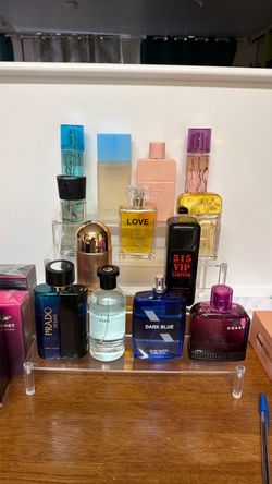 Woman and man perfumes take them all for $90
