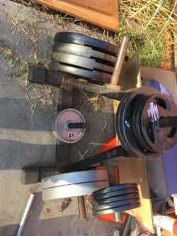 New weider 1” weights