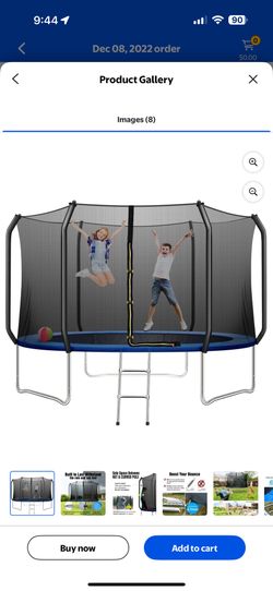 Moving Sale. Like New Trampoline