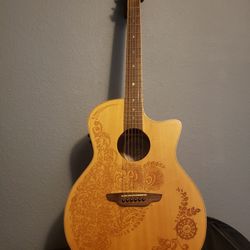 Luna Acoustic Electric Guitar