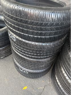 4 tires 235-55-17 Goodyear good condition $210 all four Mounted And Balanced