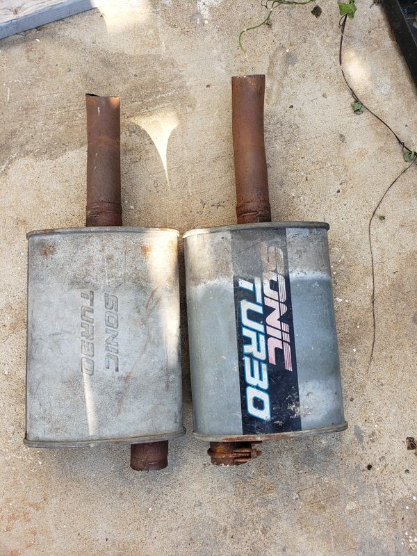 2 Sonic Turbo mufflers for Sale in Chula Vista, CA OfferUp