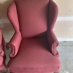 Vintage Wingback Chairs