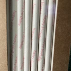 Birthday Straws
