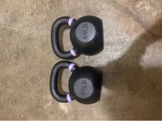 44lbs kettlebells