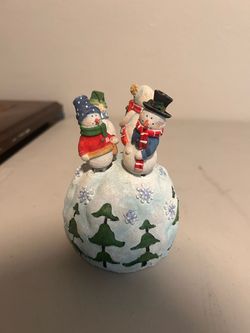 Vintage Our America Snowman Cheese Spreader Set 🧀