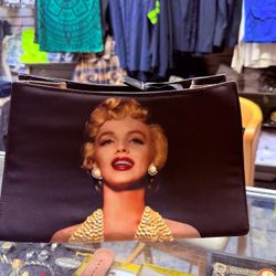 Marilyn Monroe Print Clutch Bag