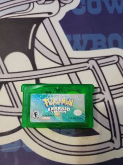 Pokemon Emerald GBA Authentic