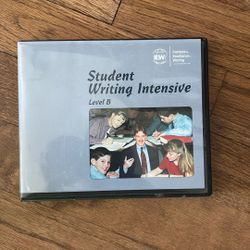 IEW Student Writing Intensive CDs Homeschool 