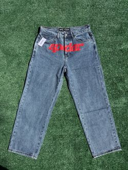 Sp5der “worldwide” Jeans