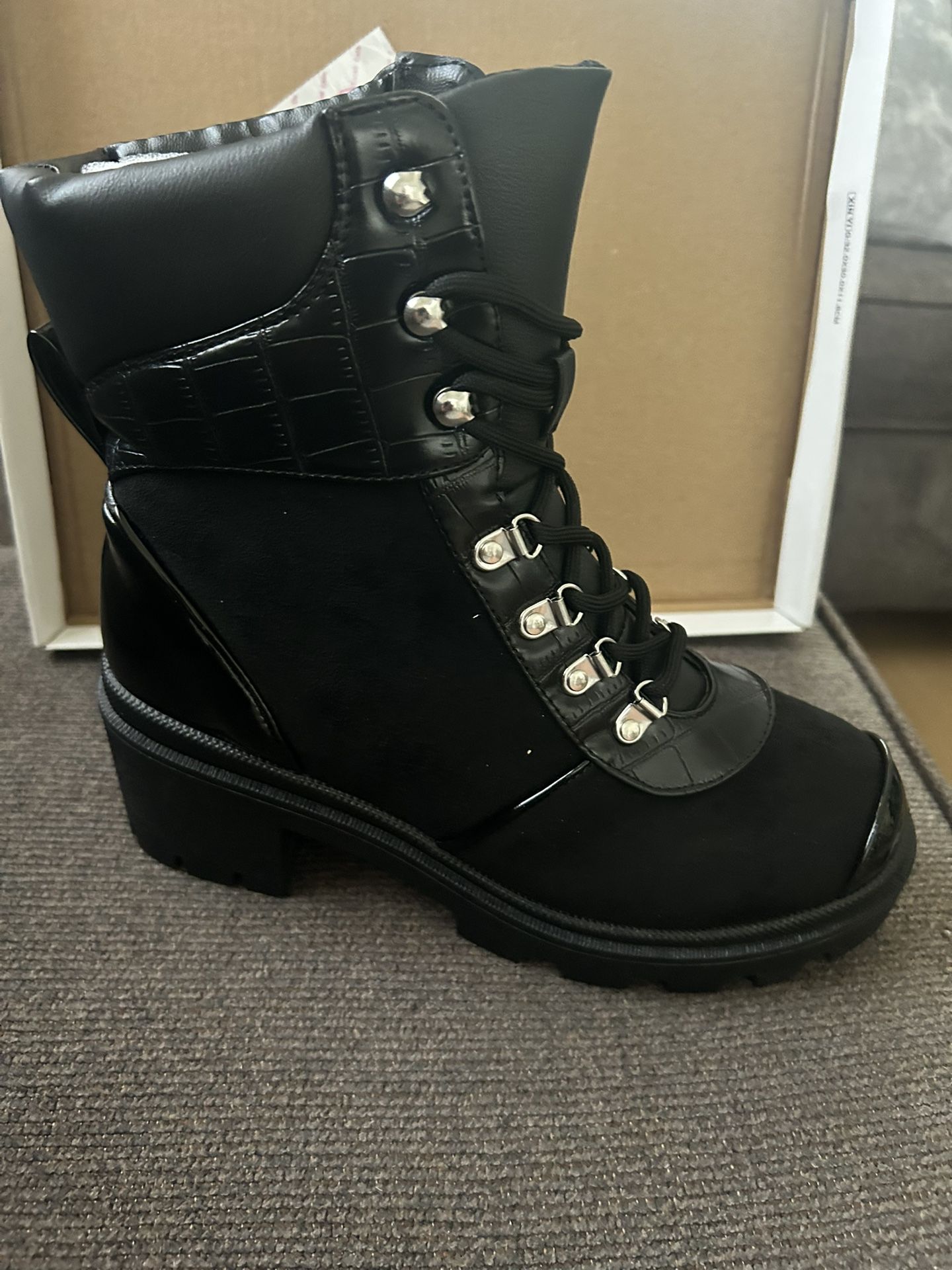 Black boots