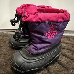 Snow Boots For Girl  Size 7