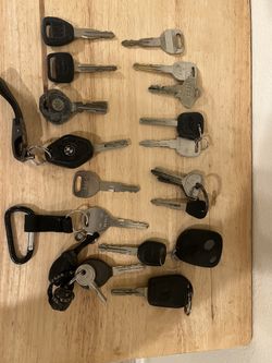 Lot Of Used Cars Keys