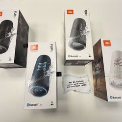 JBL Flip 6 Portable Waterproof Bluetooth Speaker New - Pay $5 and the rest later