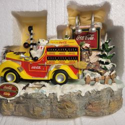 Limited Edition Emmett Kelly Coca-Cola Musical Display