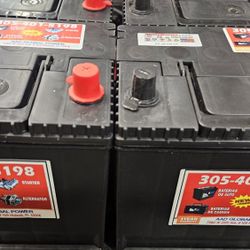 New battery for car, 1-year guarantee 