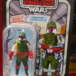 Boba Fett Vintage Comic Art 