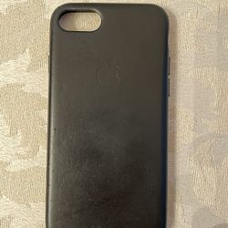 Leather Black Case For iPhone 8 (by Apple)