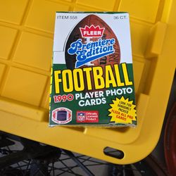1990 Fleer Football Cards Brand New Unopened 