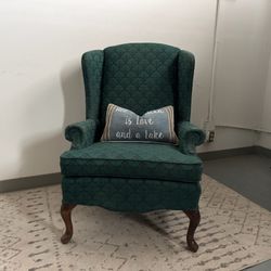 Classic Wingback Accent Chair (Delivery Available) 