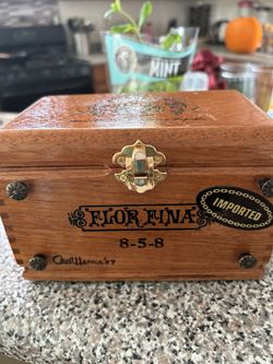 Handmade Cigar Box Purse