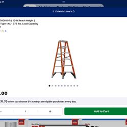 6’ Double Sided Ladder