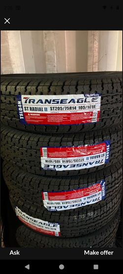 205/75/14 New st tires