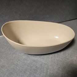 Bia Cordon Bleu Serving Bowl Dish White Porcelain Oval 
