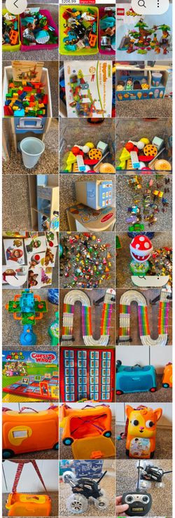 Moving Sale.  Offer me $. A lot of Toys. Not Free.