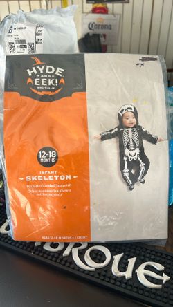 12-18 Months Skeleton Costume 