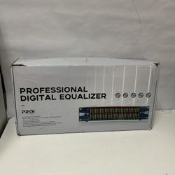 31-band Stereo Graphic Digital Equalizer Music Spectrum Analyzer for Home / KTV